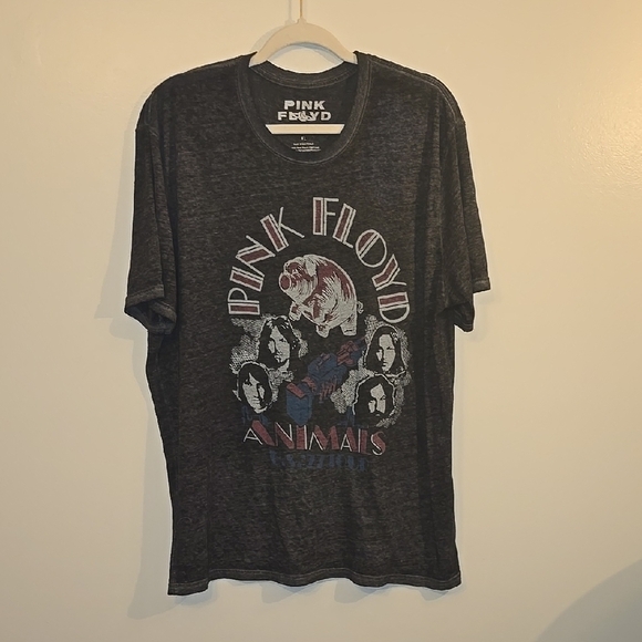 Pink Floyd Graphic Tee - Animals - Gray LOT A - Picture 1 of 5